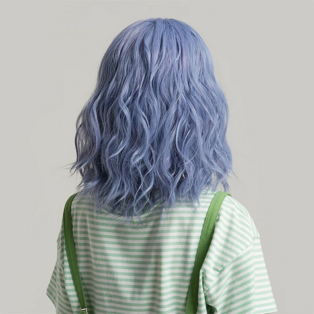 12''   Cute Bob Wig Anime Costume Fashion Heat Resistant Wigs w/ Bang