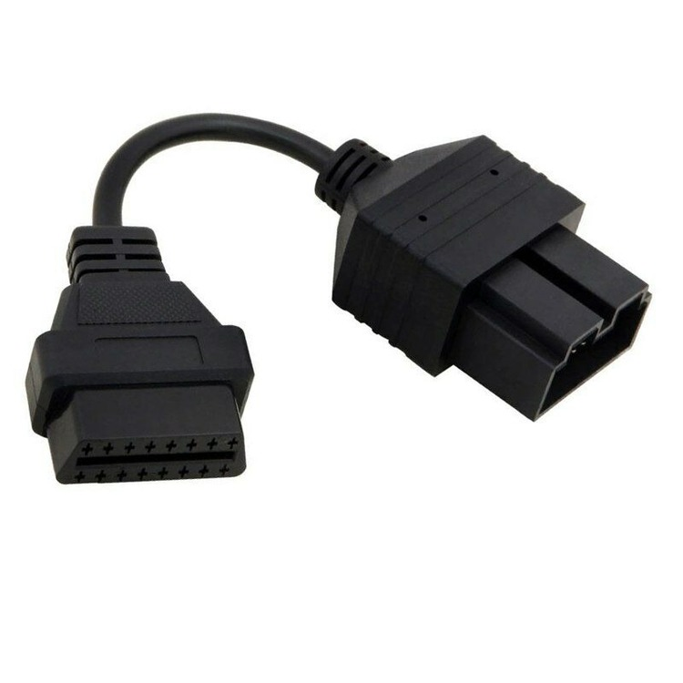 16 Pin to 20 Pin OBD2 OBDII Female Car Diagnostic Adapter Cable For KIA