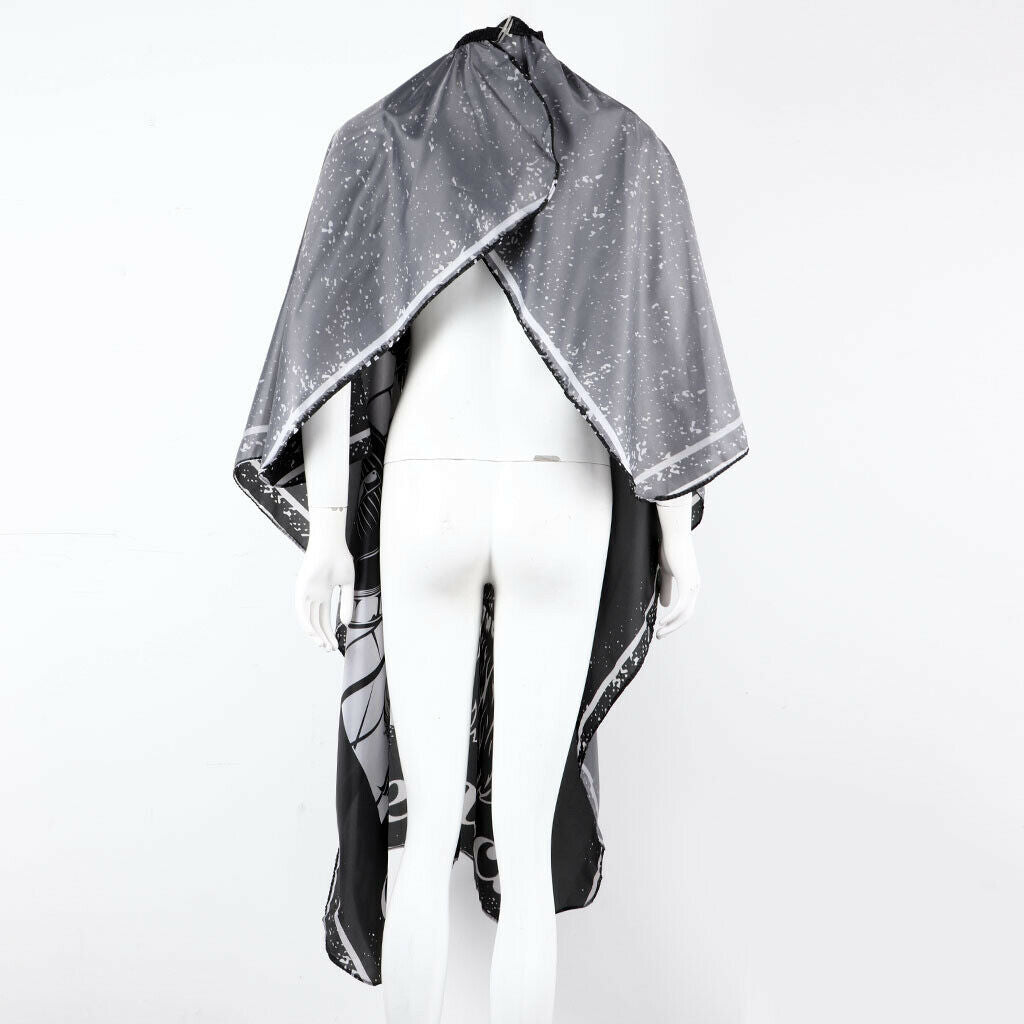 2Pcs/Set Anti-static Nylon Salon Cutting Cape Apron Barber Dye Gown Cloth
