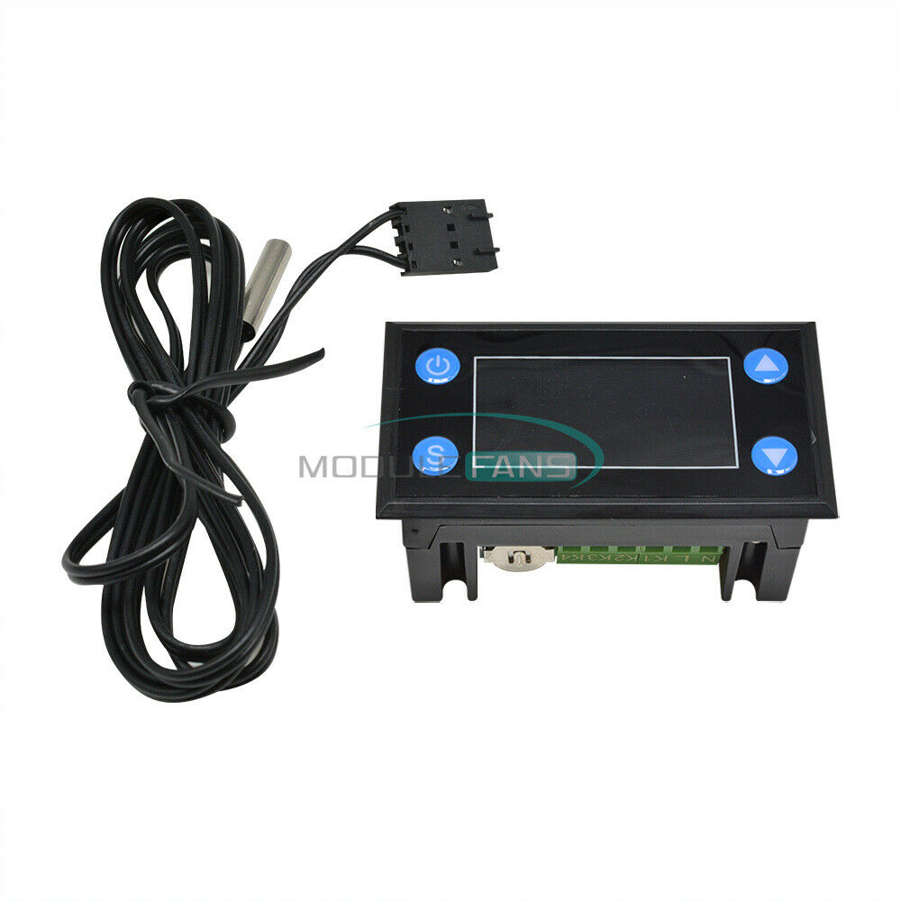AC110-220V Digital Intelligent Display LCD Temperature Controller NTC Sensor