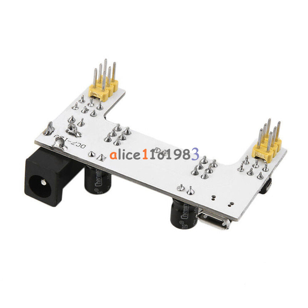 Mini USB MB102 Breadboard Power Supply Module DC7-12V For Arduino Bread Board