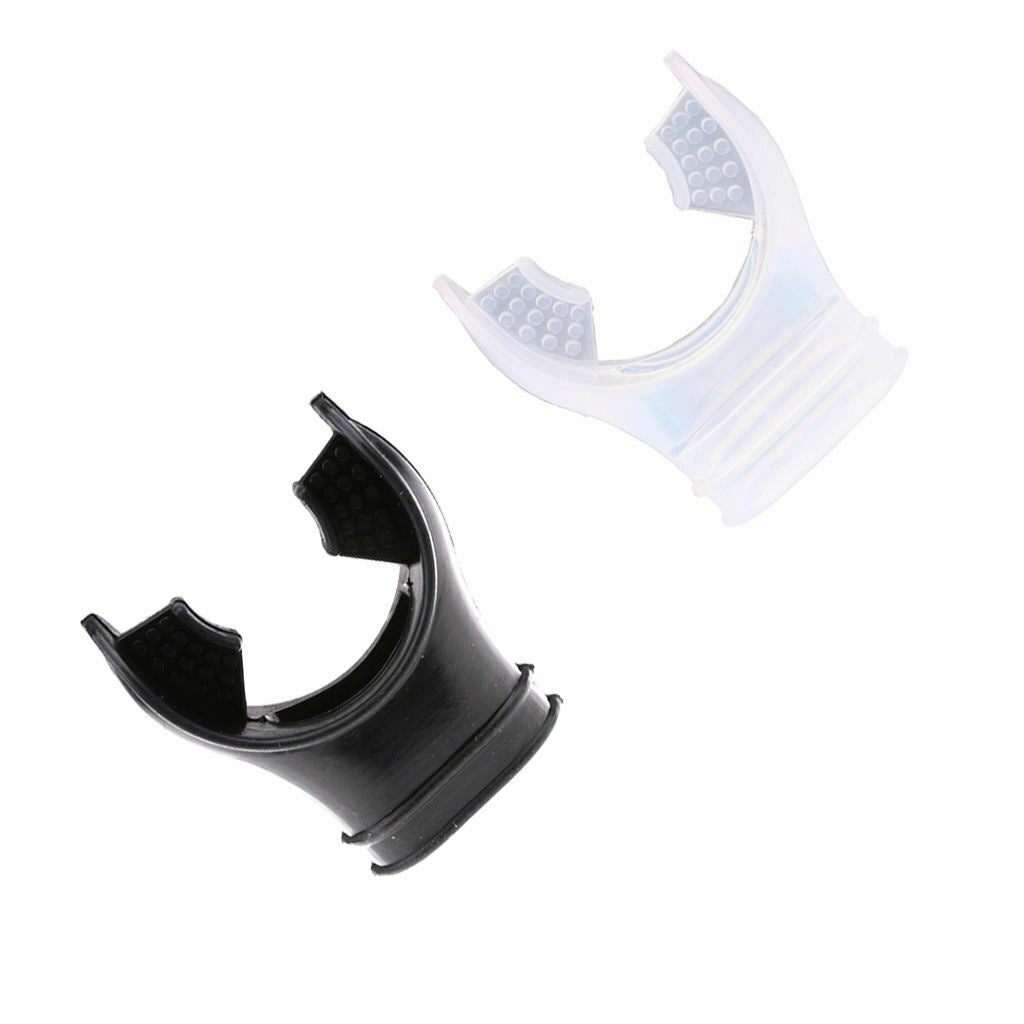 3X Silicone Replacement Scuba Diving Regulator/Snorkel Mouldable Mouthpiece
