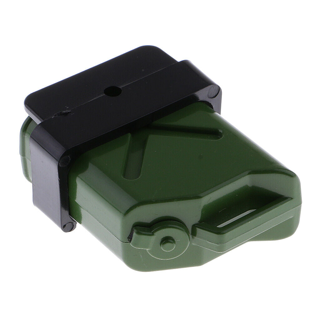 RC Rock Crawler 1/10 Fuel Tank Oil Tank Drum w/ Tow Hook Chain for RC4WD CC01