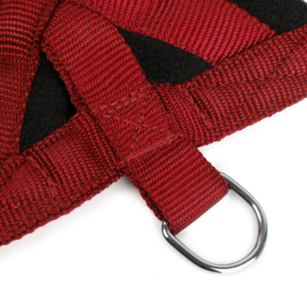 Dog Adjustable Chest Strap Belt Harness Pet Walking Collar Strap Red S