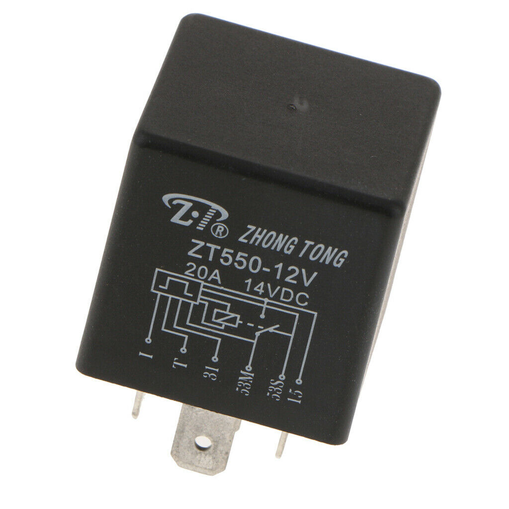 DC12V 20A Automotive Windscreen Wiper Relay With High Switching Capability