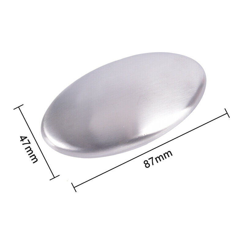 Magic Soap Odor Remover Stainless Steel SoapBar Eliminating Odor Deodoriz.l8