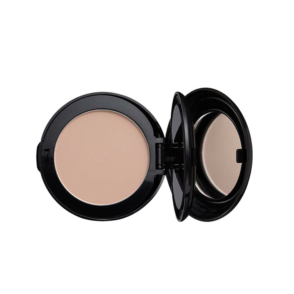 Face Oil-control Concealer Shading Highlight Pressed Powder With Mirror White