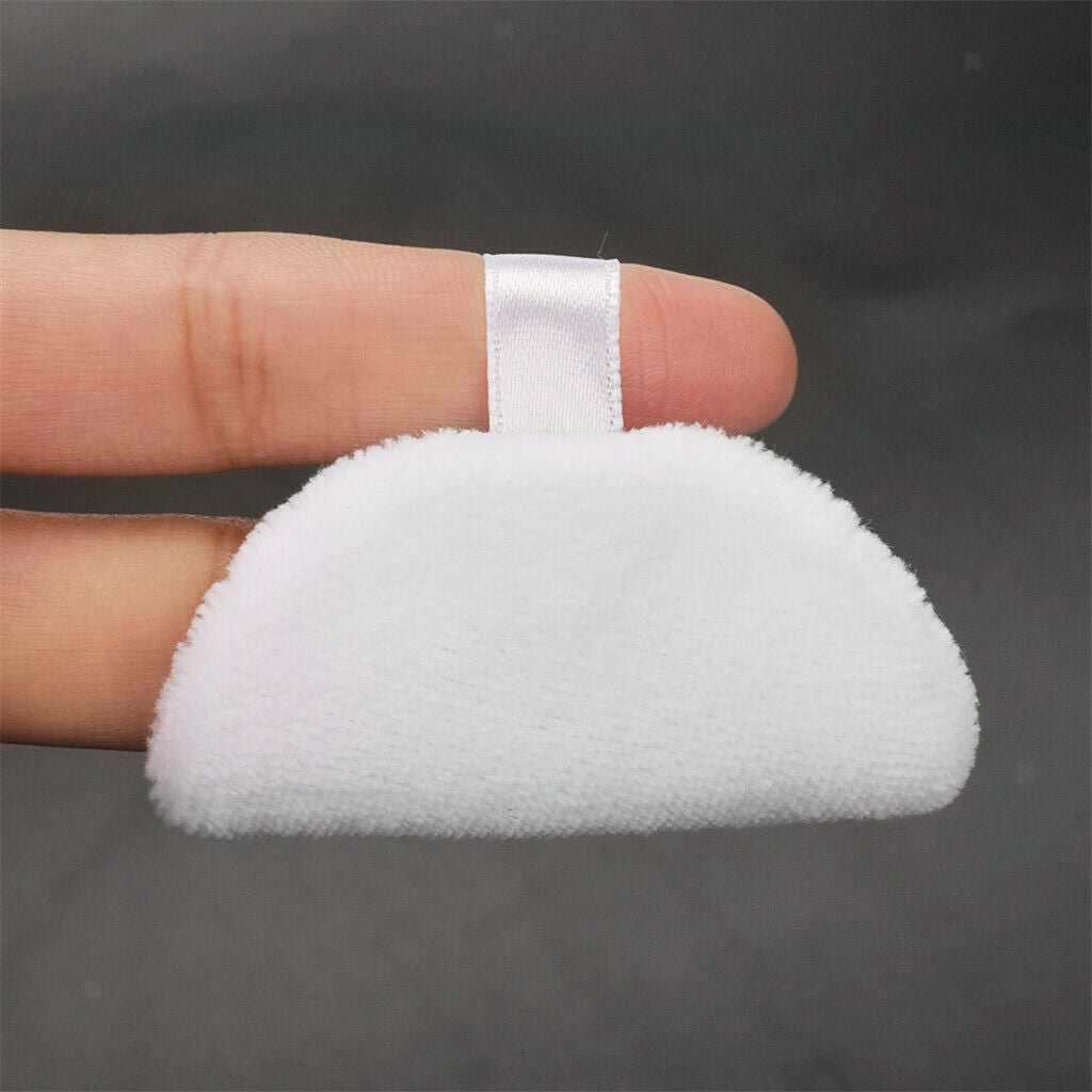 Pack of 10 Round Blusher Face Body Powder Puffs Travel Portable Sponge Puff