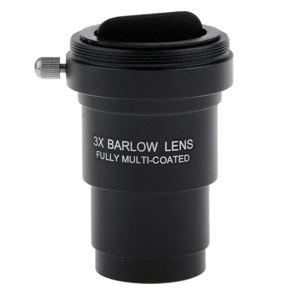 Fully Multi-coated Telescope Barlow Lens 3X Eyepiece 1.25"/31.75mm For Nikon