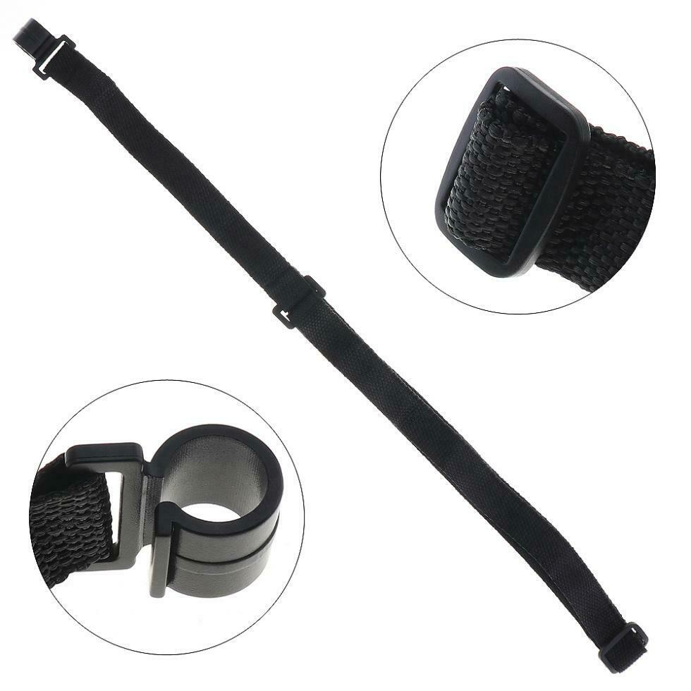 Adjustable Durable Black Nylon Ukulele Strap Neck Hanging Belt for Ukulele