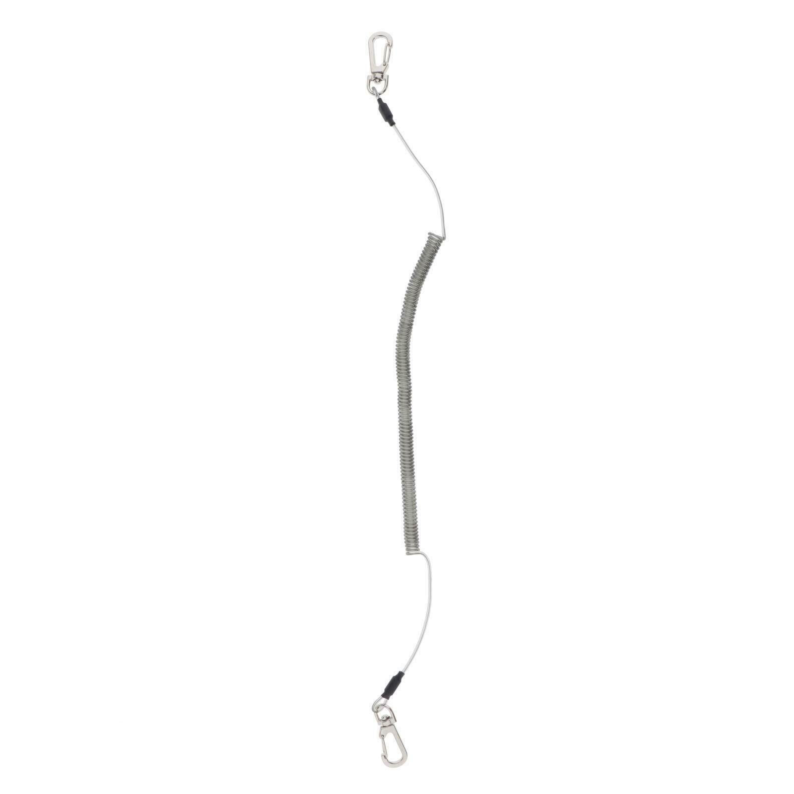 5Pieces Kayak Canoe Secure Fishing Rod Lanyard Paddle Leash Clip Hook 18''
