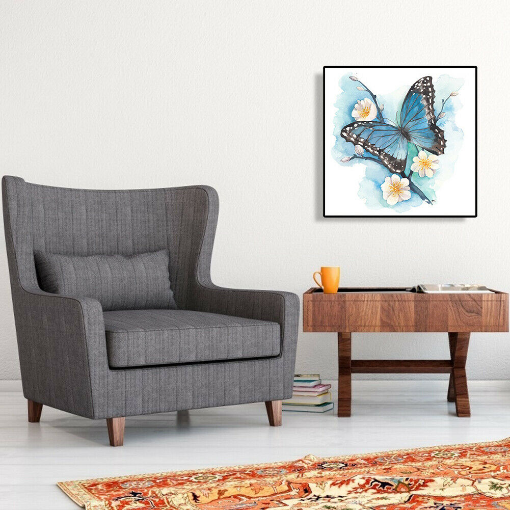 Butterfly 5D DIY Special Shaped Drill Diamond Painting Cross Stitch Mosaic @
