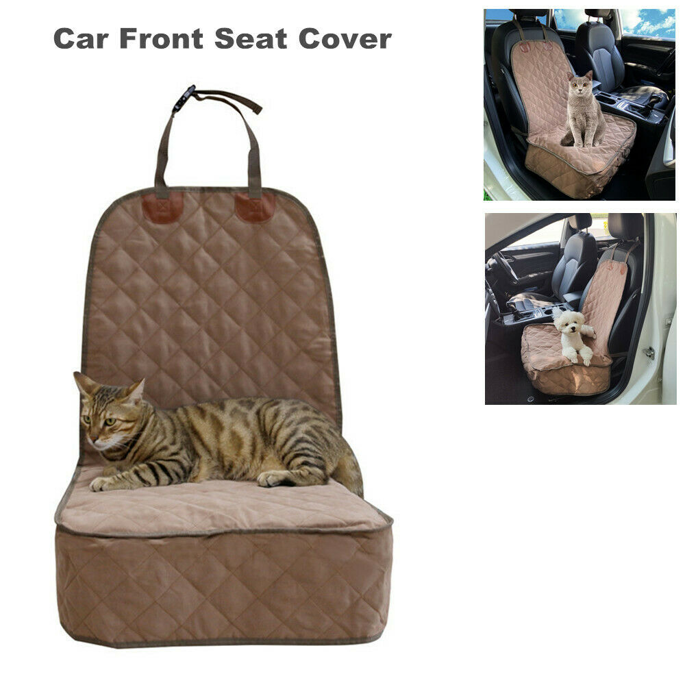 Car Front Seat Cover Non-slip for Pet Dogs Waterproof Comfortable Protector Mat