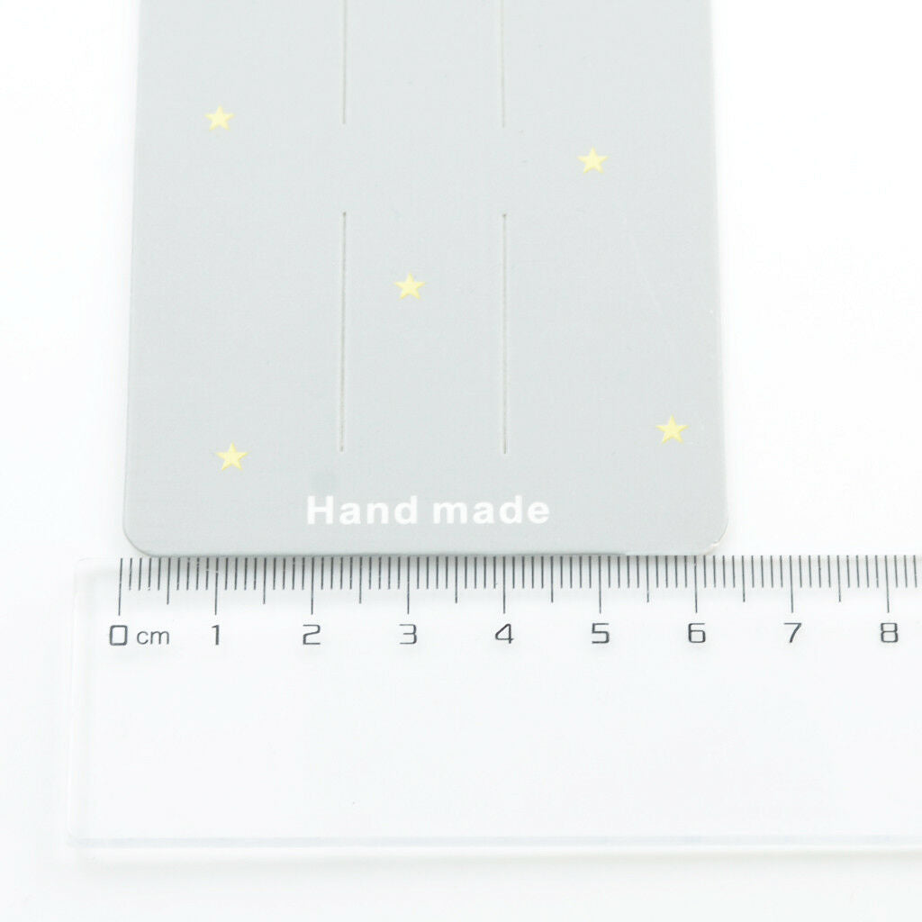 10 Jewelry Display Card Paper Hair Clip Cards for Hair Accessories 24x6.5 cm