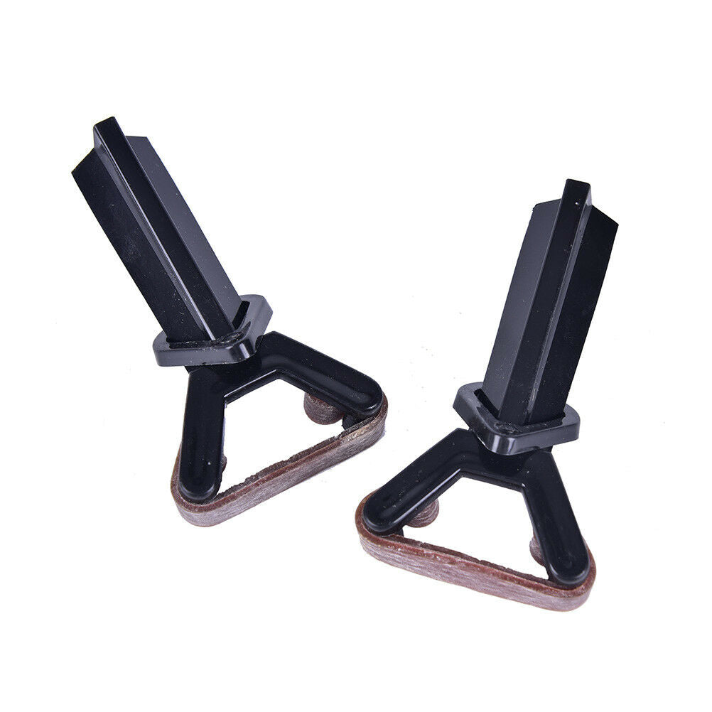 2x Snooker Billiard Plastic Pool Tip Clamp for Tip Glue on Fastener Repai.l8