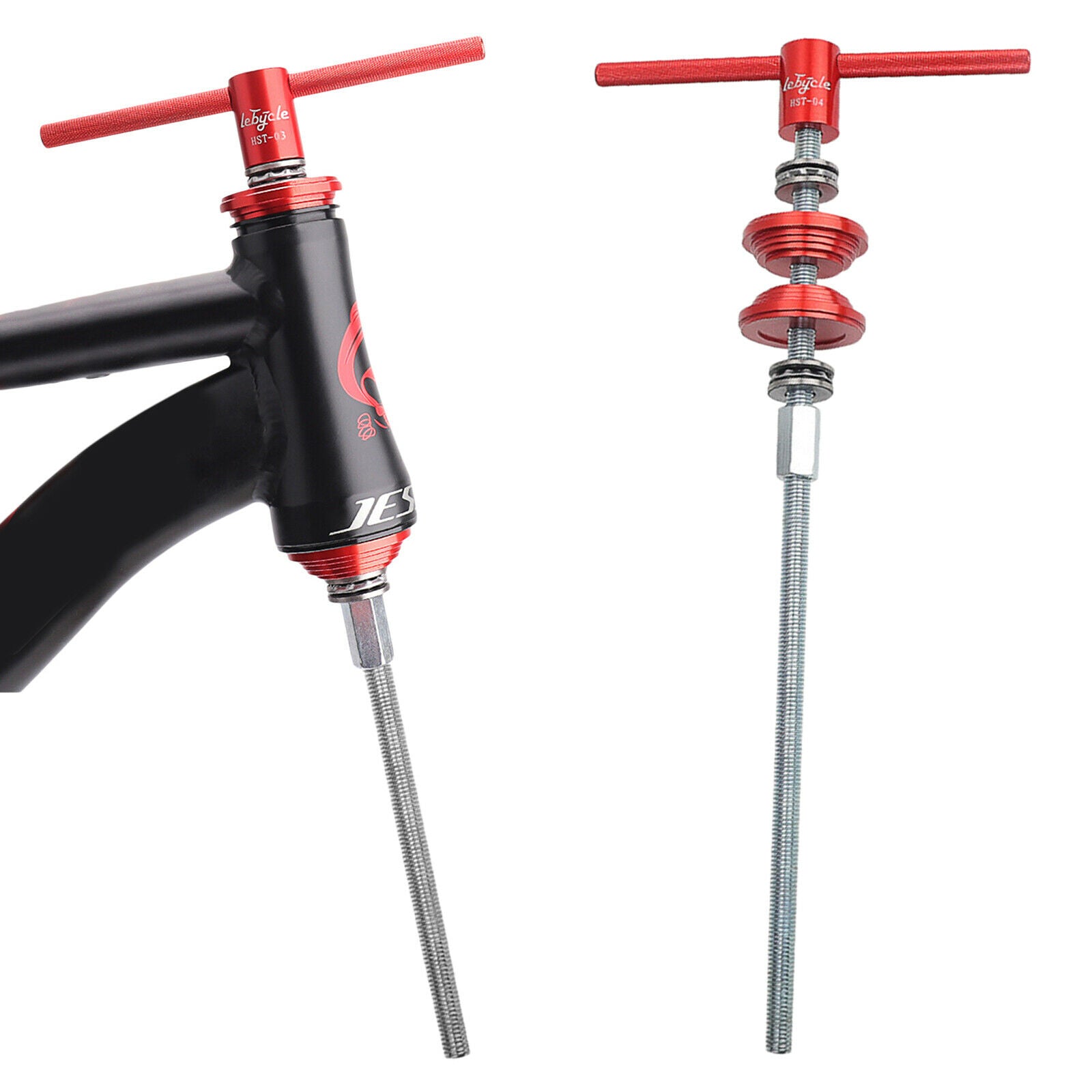 Bike Headset BB Tool Removal Bowl Press in Tool Quick-Release Kit Remover Repair