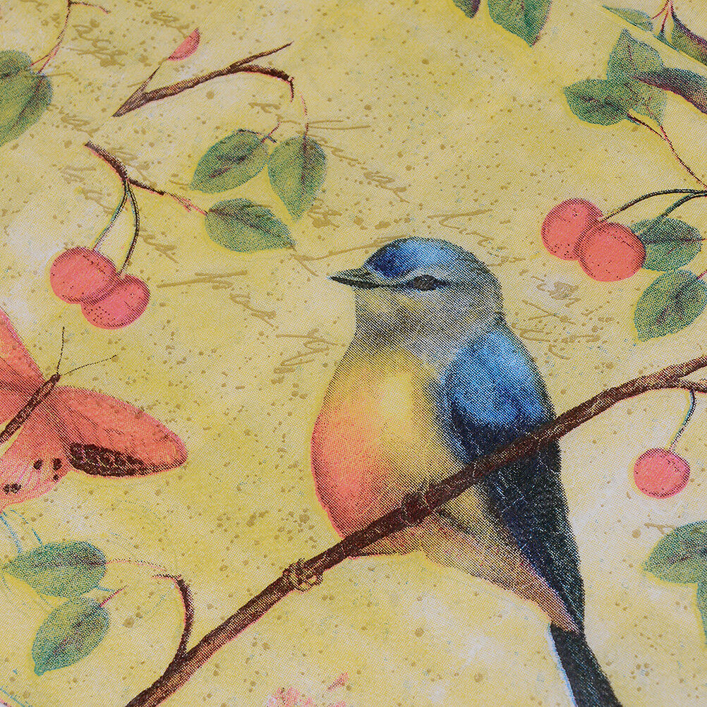 Sparrow on the tree Decoupage Napkin Paper Tissue for Xmas Wedding Decor .l8