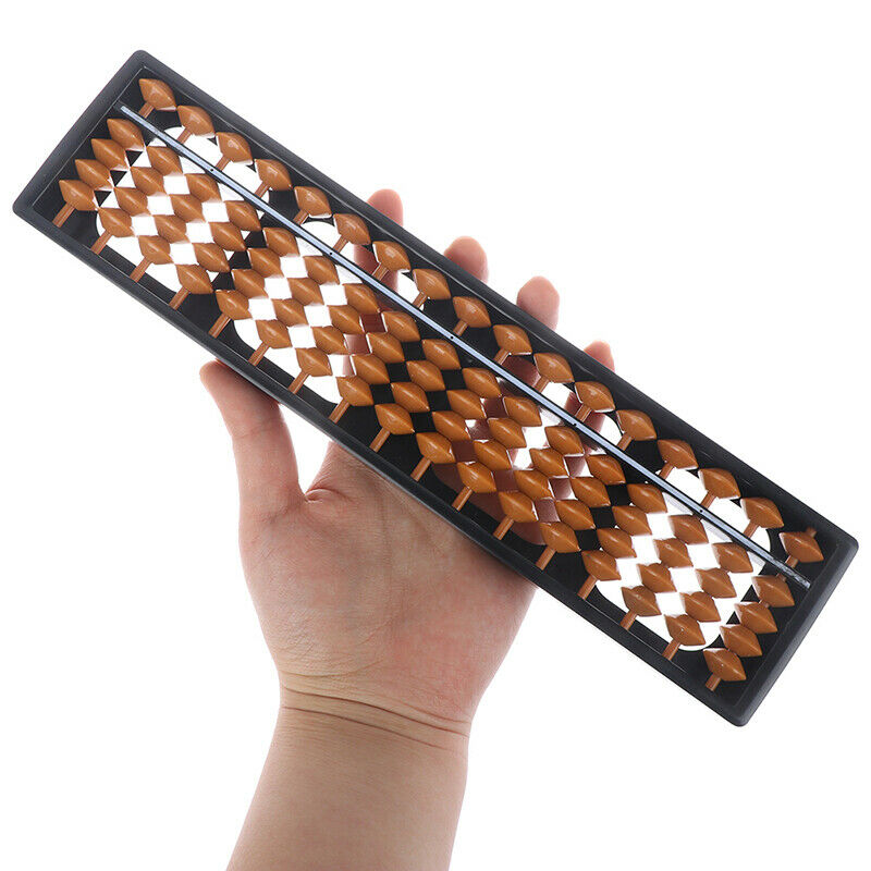 1Pc Kids 17 Digits Rods Standard Abacus Maths Calculating Tool Educational T Lt