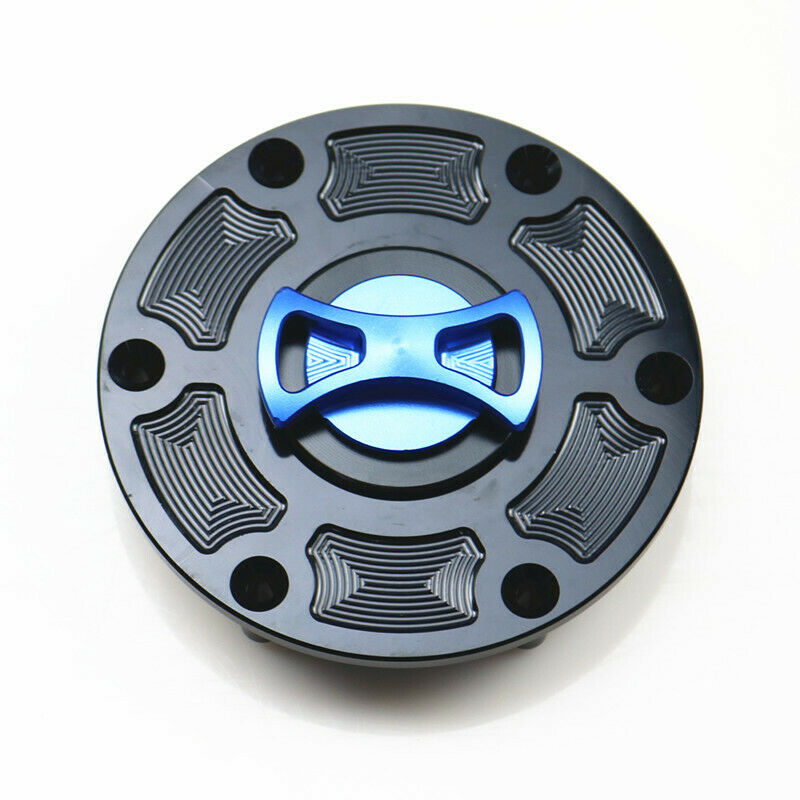 Blue Racing Fuel Gas Tank Cap Cover for BMW R1200RT R1200GS AD R1200RS R1200R