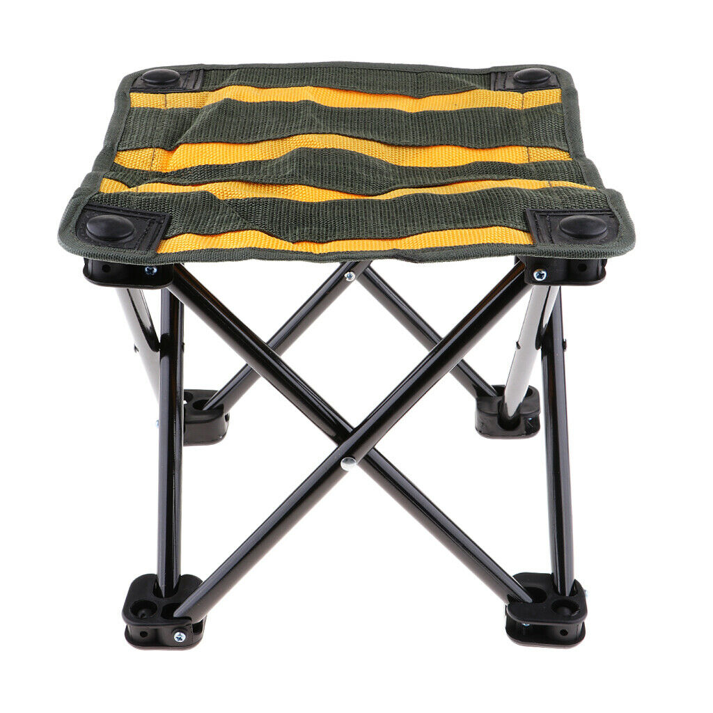 Camping Foldable Chair Garden Outdoors Travel Beach Fishing Stool BBQ Seat S