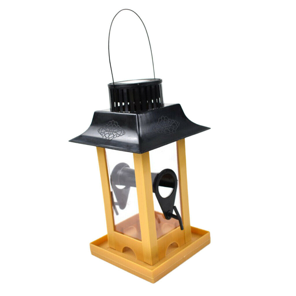 Outdoor Garden Caged Hanging Bird Feeder Balcony
