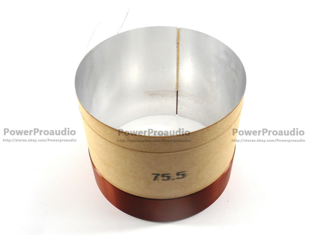 1pcs 75.5mm ASV Bass voice coil for 500w Full Series Speaker 8ohm