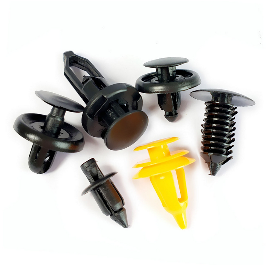 120Pcs Mixed Car Door Panel Retainer Rivets Fastener Push Clips Auto Fasteners