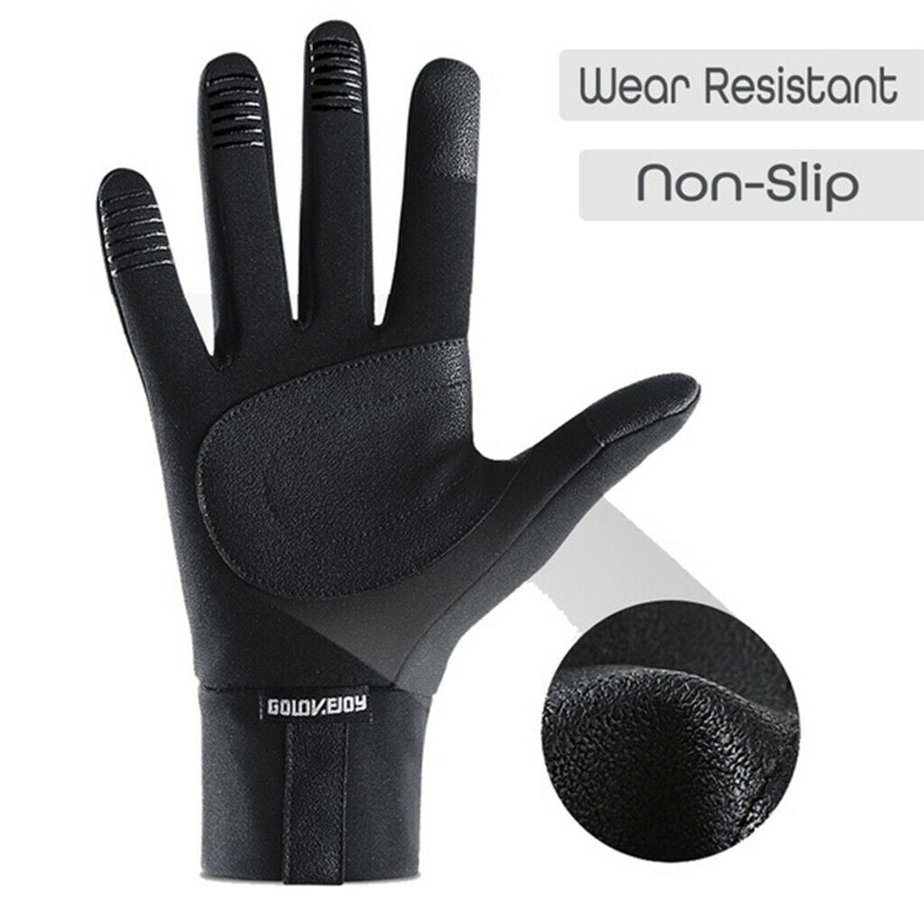 Cycling Gloves Gloves Touchscreen Gloves Waterproof for Hiking Skiing L
