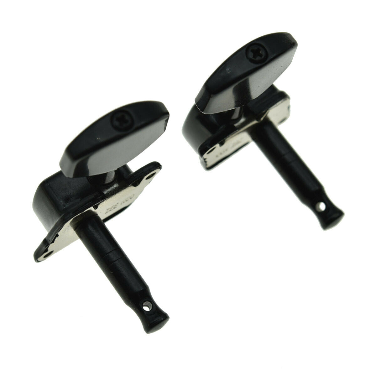 3x3 Semi-Closed Acoustic or Electirc Guitar Tuning Keys Pegs Machine Heads Black