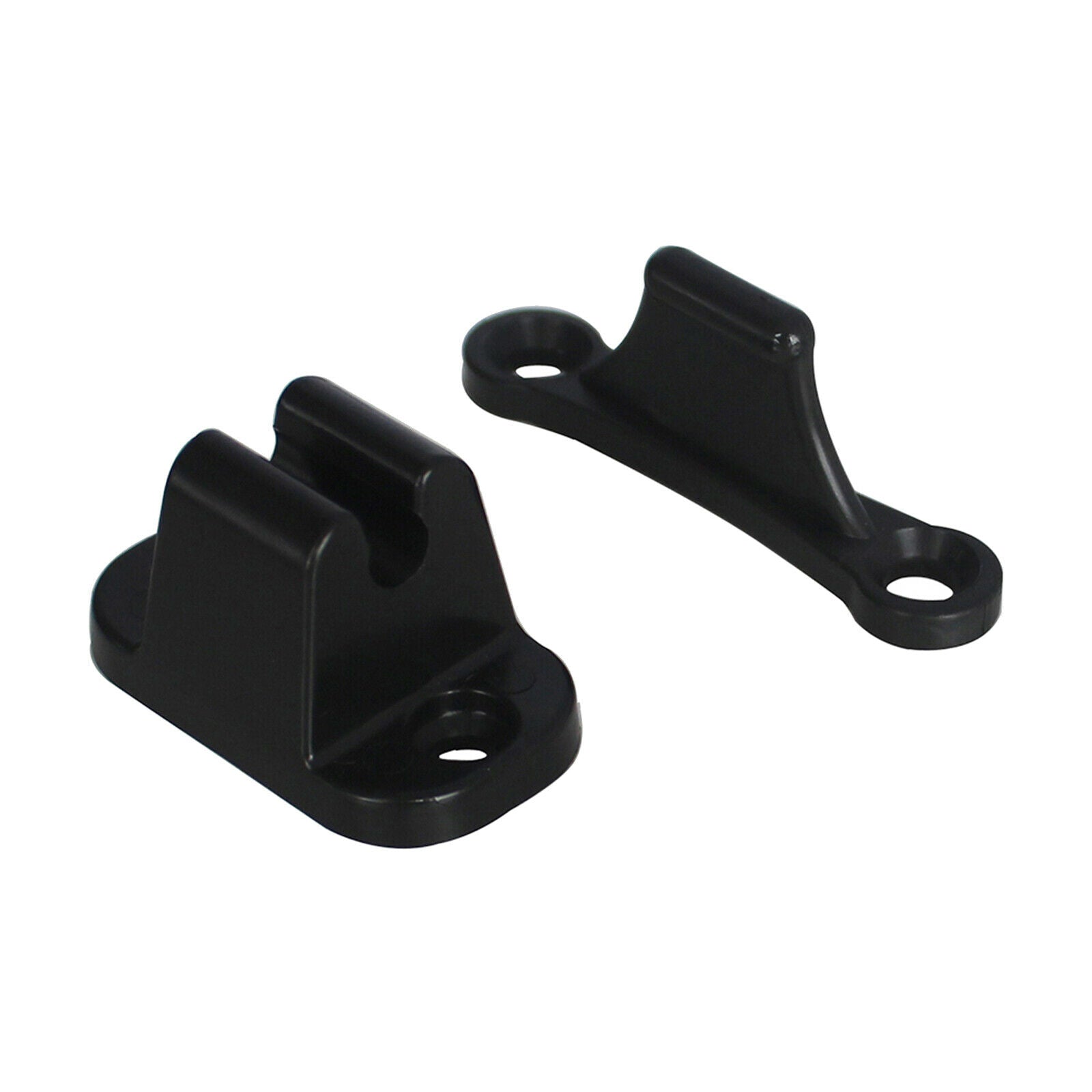 Nylon Door Stop Retaining Catch Latch Holder for Camper RV Boat Black
