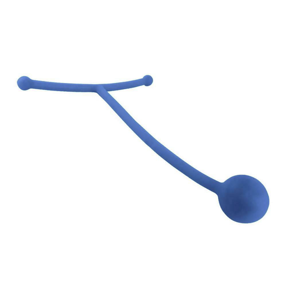 Stretch Fitness Pull Rope Ball Gym Strength Training Shaping Ball (Blue)  @