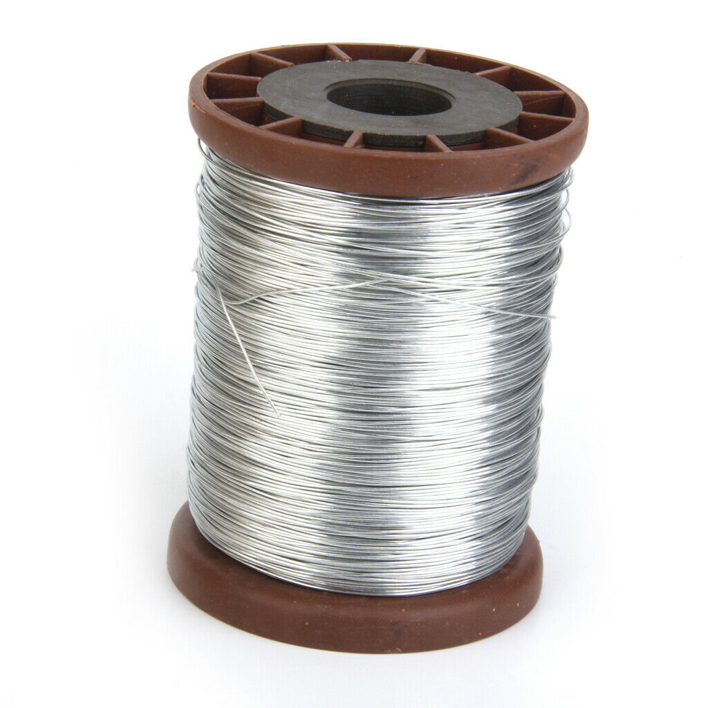 Roll 0.5mm 500G Galvanized Iron Wire For  Frames Beekeeping Tool Garden Yard