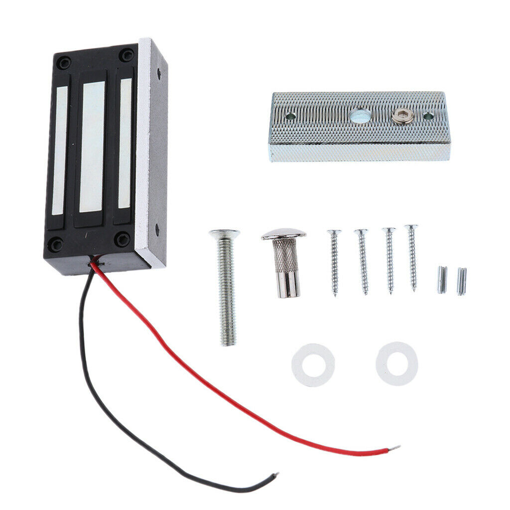 Auto ON Door Lock 12V Electric Magnetic Door Lock Door Access Control 60KG