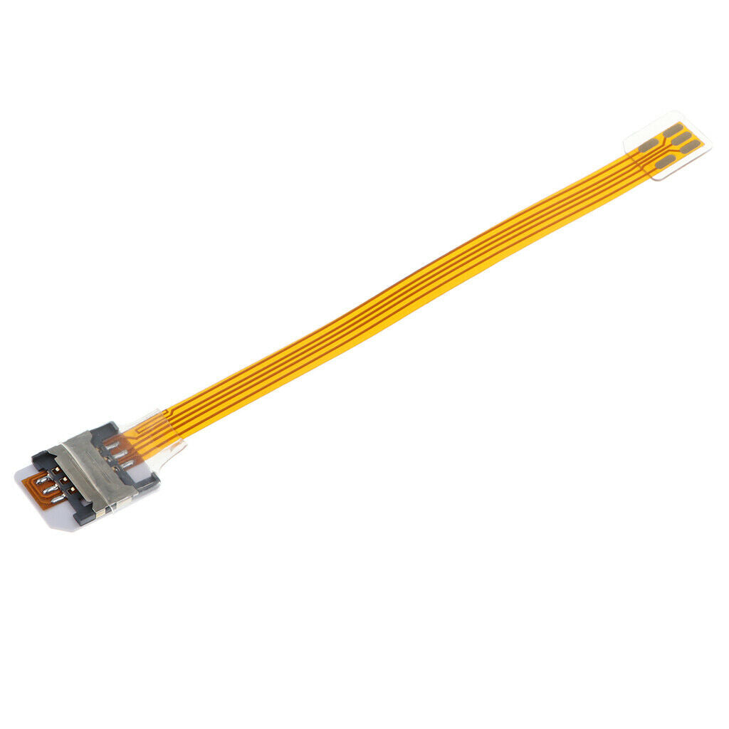 External SIM Card Extension Adapter Converter Flex Cable Ribbon for   4