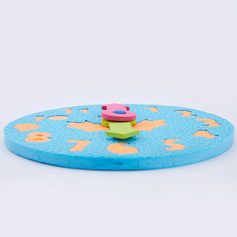 Manual Diy Clock Early Learning Education Baby Kids Toys Teaching Aids Math ToBD
