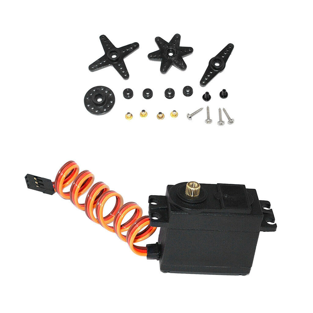 Full Waterproof Copper Gear Digital Servo 9Kg for 1/10 RC Car Boat Airplane