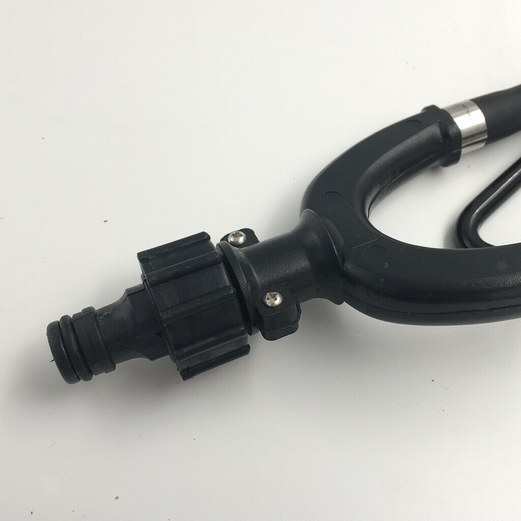 Outboard Boat Motor Dual Water Flusher Round Marine Ear Muff Cups Universal .