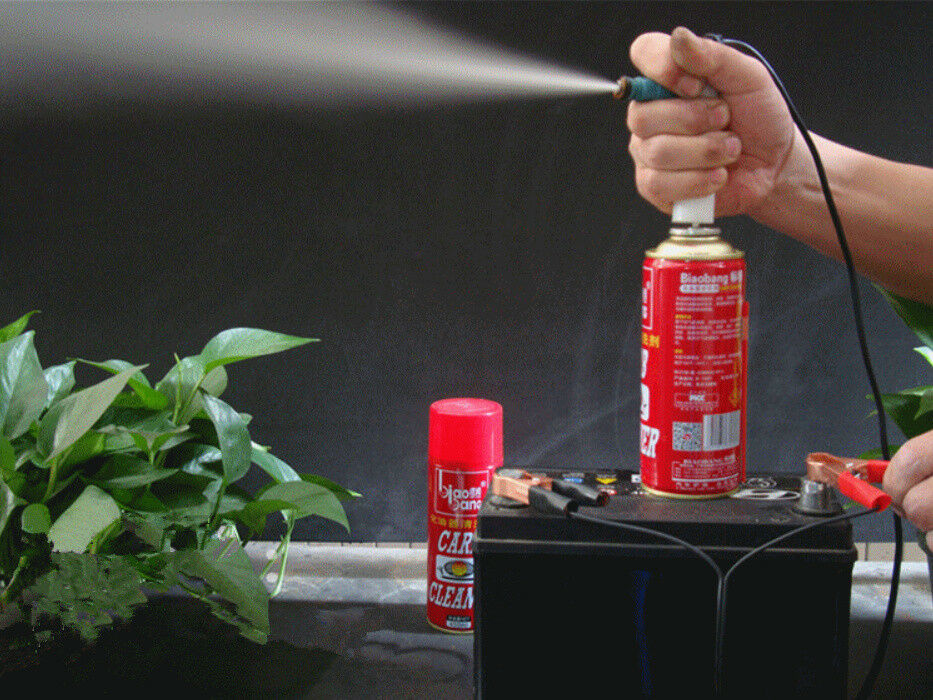 Universal Auto Car Fuel Injector Flush Cleaner Adapter DIY Cleaning Tool Kit Set