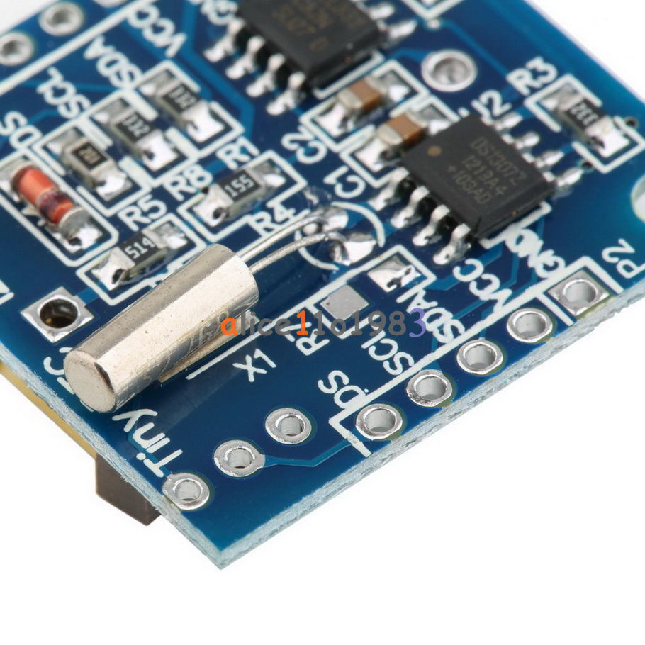 Arduino I2C RTC DS1307 AT24C32 Real Time Clock Module+DS18B20 Temperature Sensor