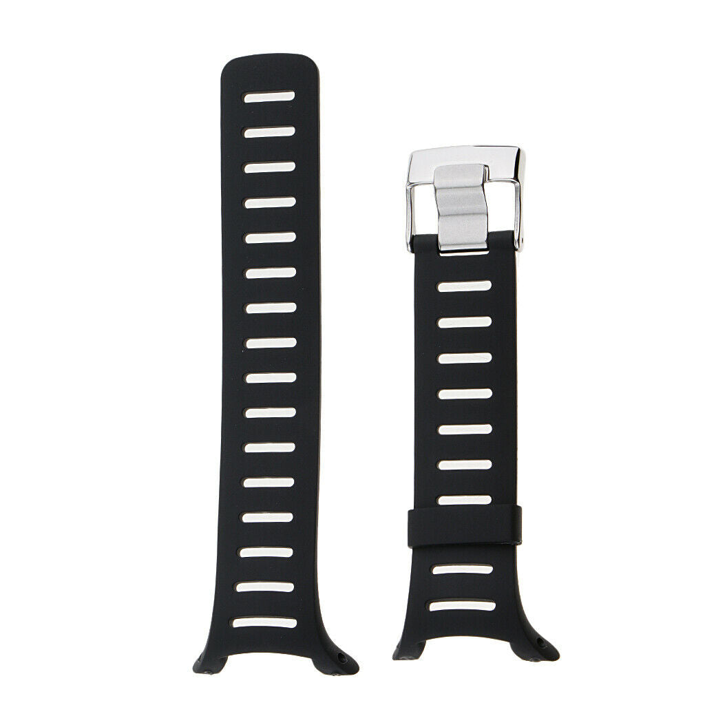 2pcs Fashion Rubber Watch Band Wrist Watch Strap Watch Link Watch Rubber