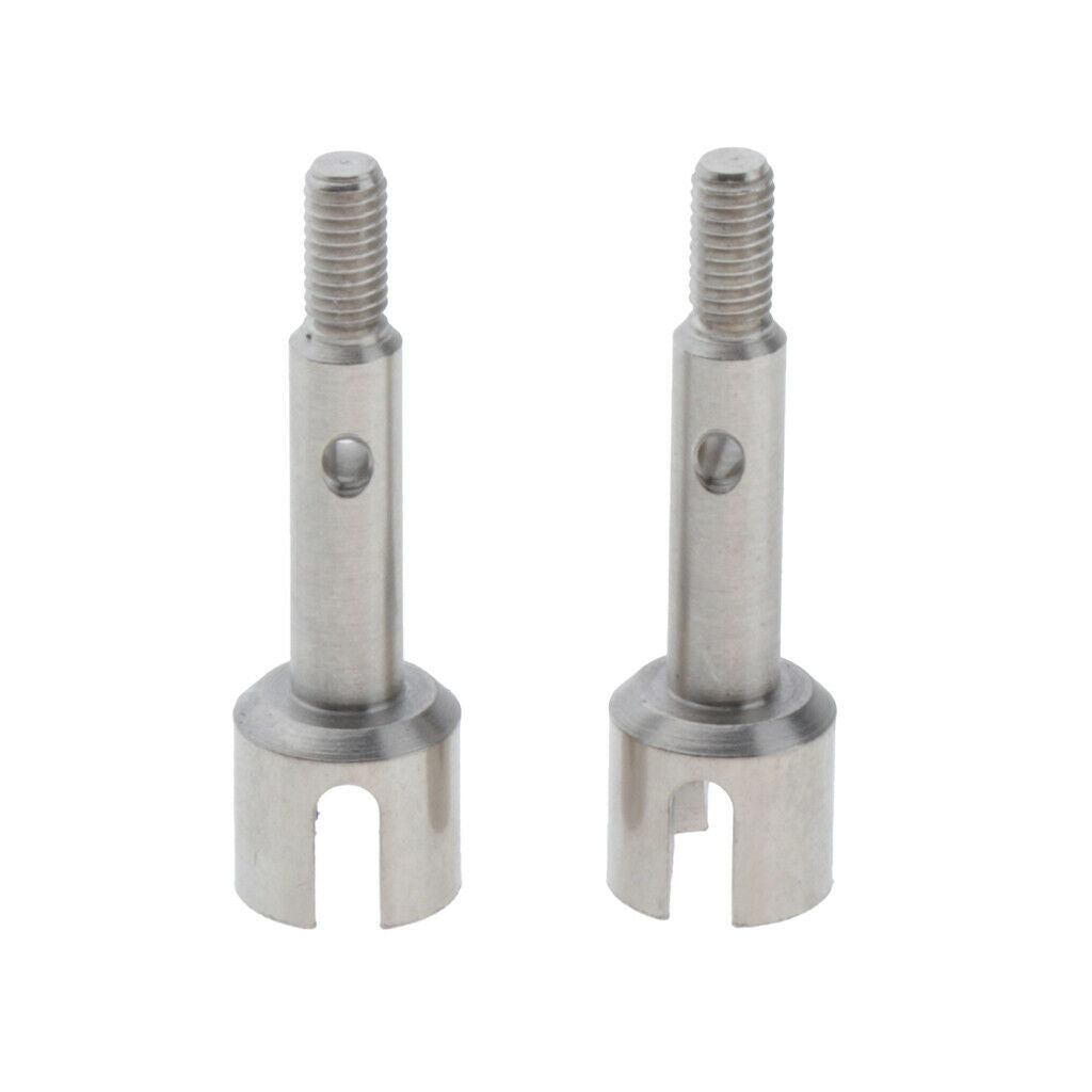 2 Pair Metal Rear Wheel Differential Cups for Wltoys 144001 1/14 RC Car Parts