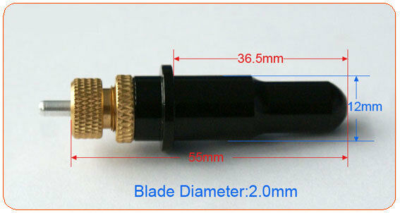 1PC Redsail Black Blade Holder + 3PCS 60Â° Blades for Redsail Cutting Plotter