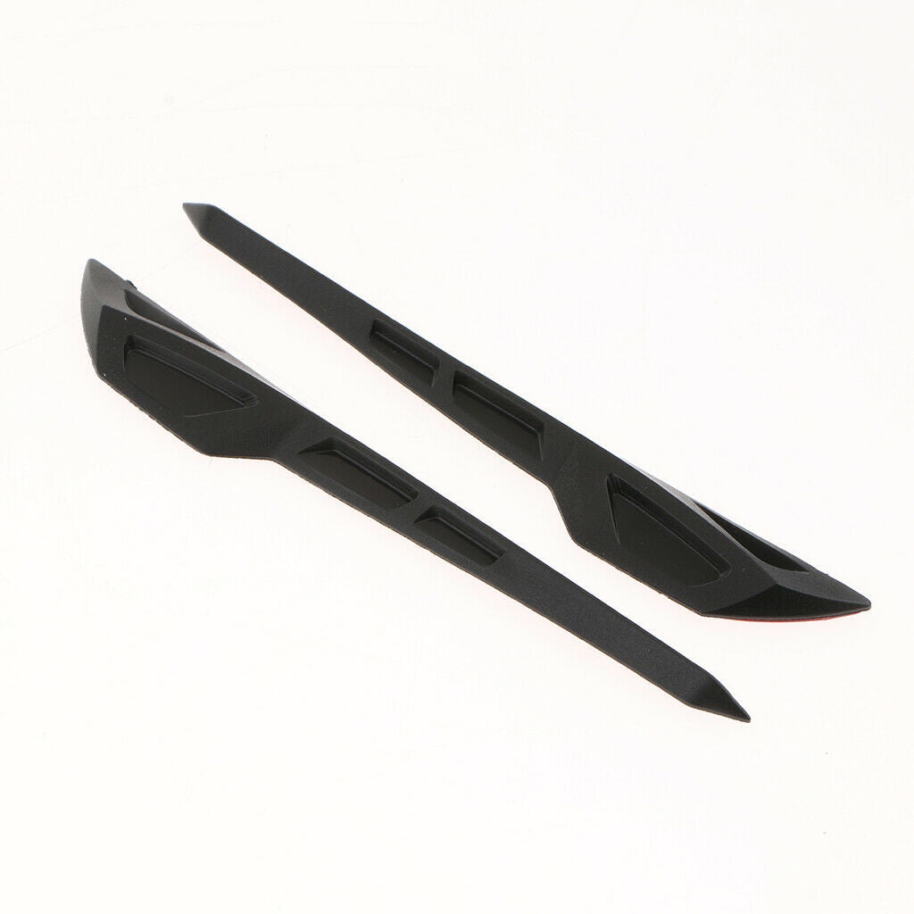 1Set / 8Pcs General Fit Auto Car Front Bumper Lip Splitter Fins