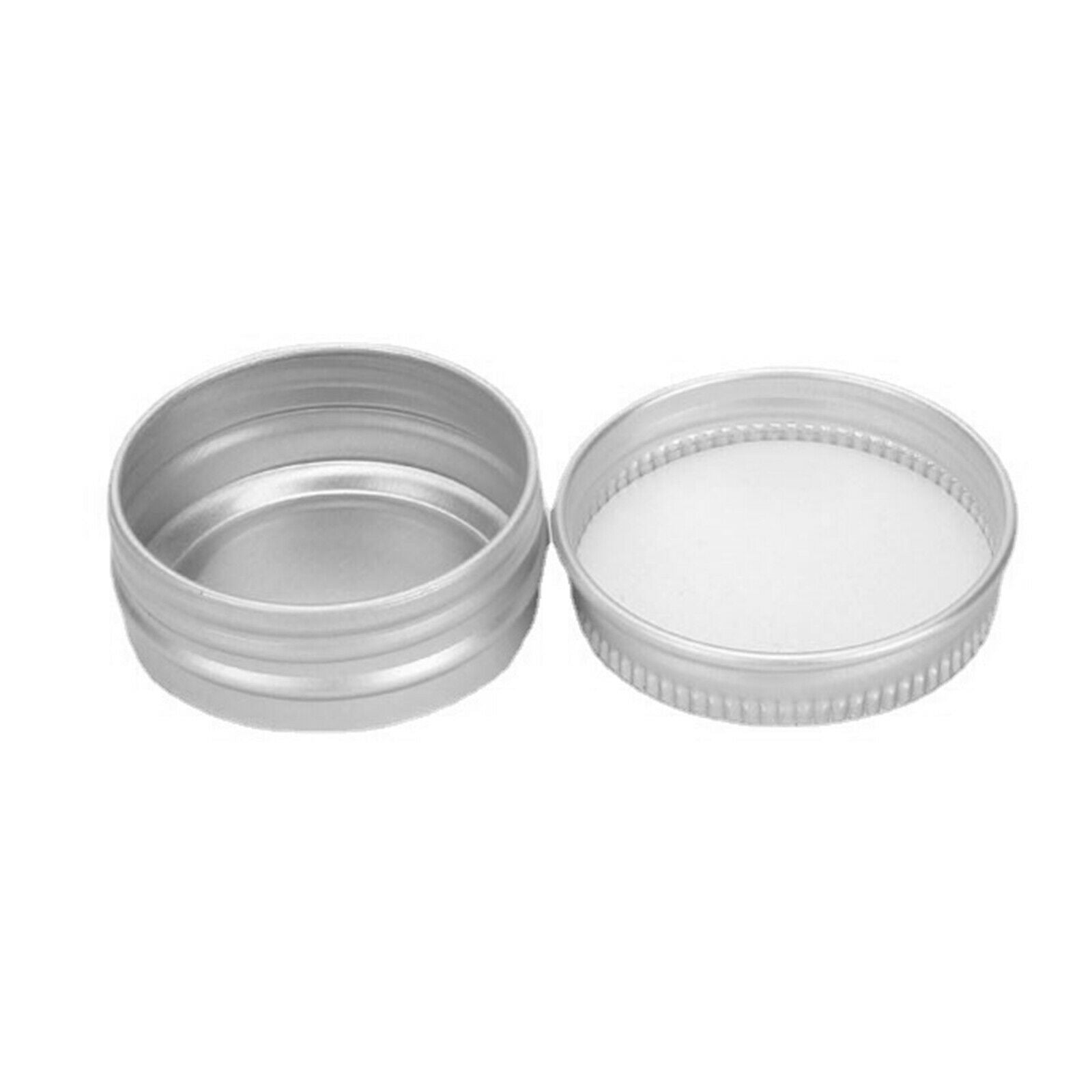 24Pcs Empty Tin Jars for Lotion Eye Shadow Samples Travel Tins 20g/20ml