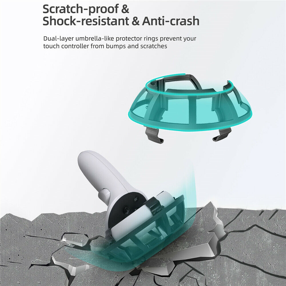 Anti-collision VR Touch Controller Protective Cages For Oculus Quest 2 VR