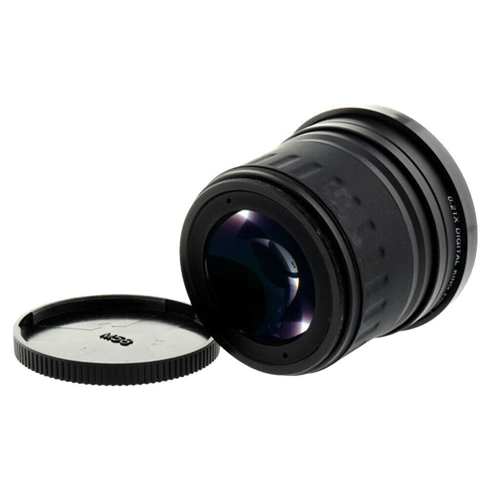 58mm 0.21x HD wide angle fisheye lens for Canon Nikon Sony