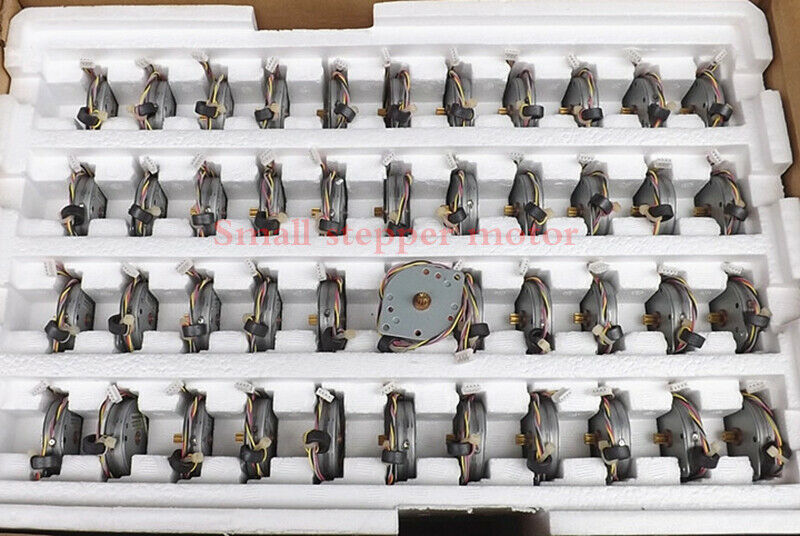 1pcs DC 12V stepping motor step angle 3.6° micro thin stepping motor