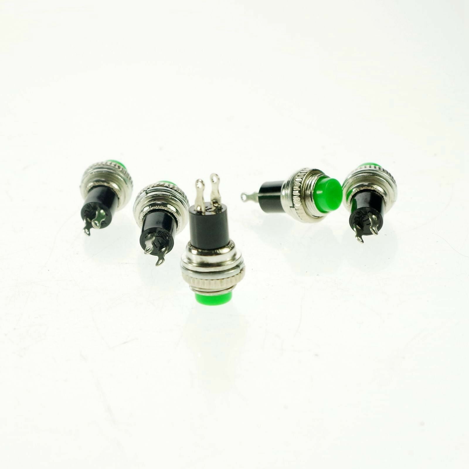 Momentary Push Button Switch  DS-314  Red/Green 0.5A 125VAC 10mm 20PCS