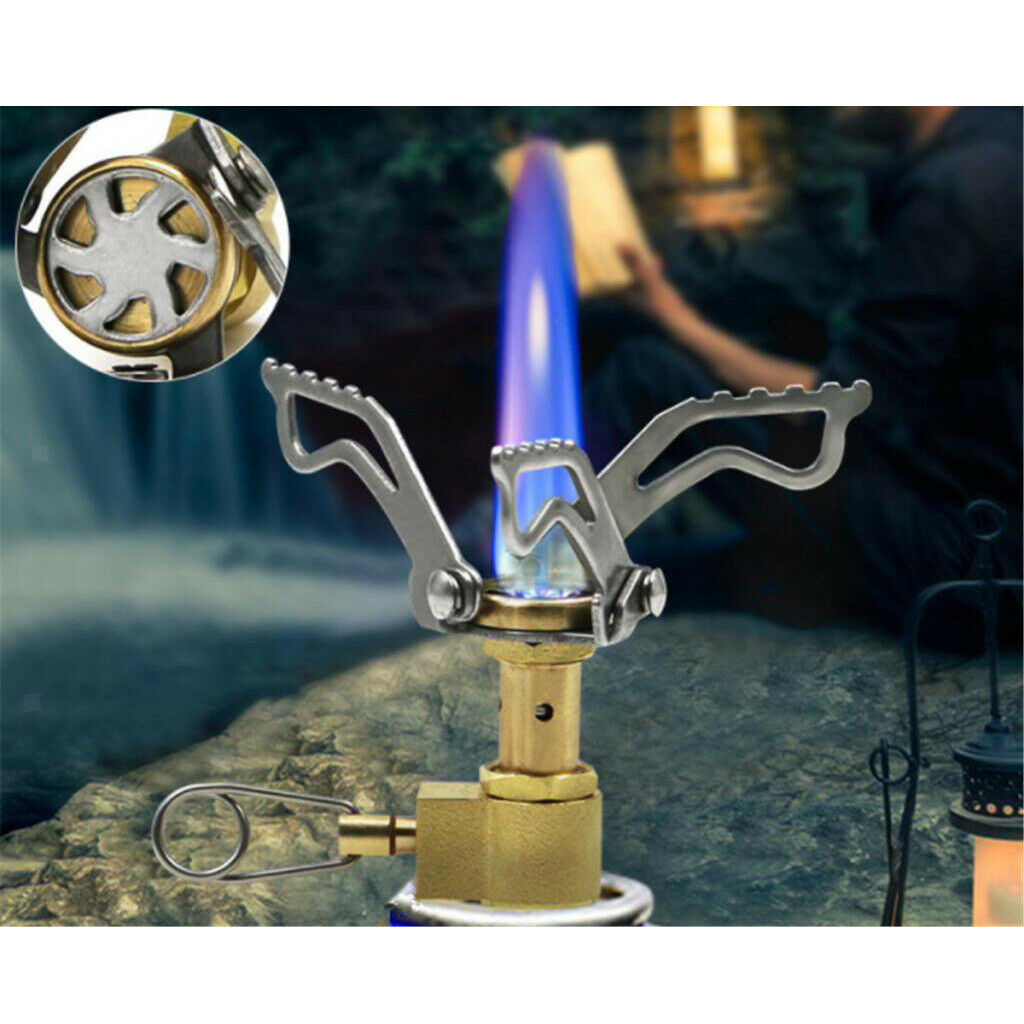 Portable Integrated 3000W Steel Gas Furnace Butane Stove Fit Outdoor Picnic
