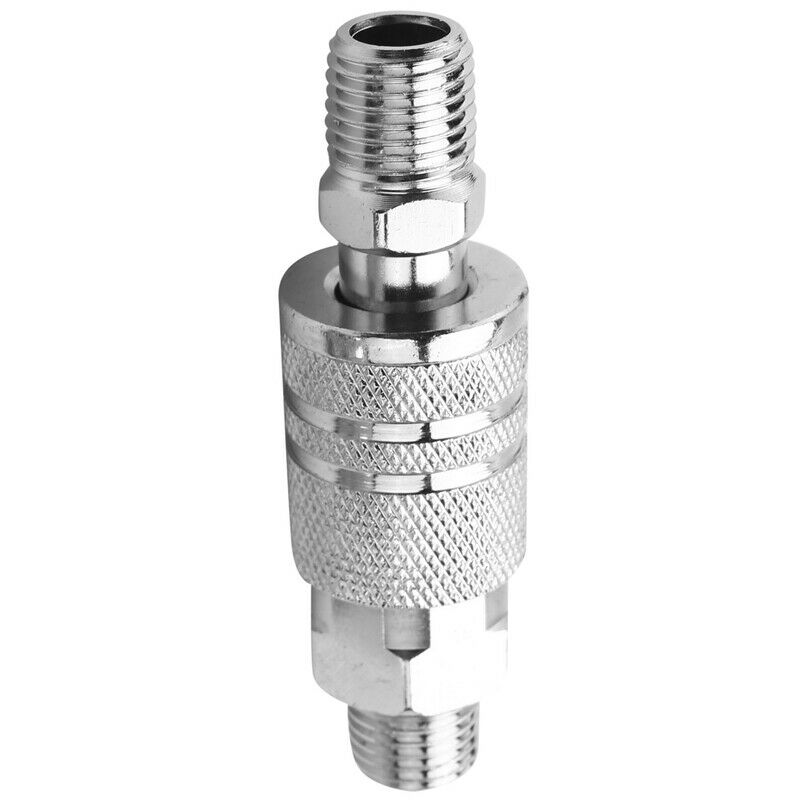 14pcs Air Line Hose Compressor Fitting 1/4 Inch Bsp Metal Connectors Coupler MD3